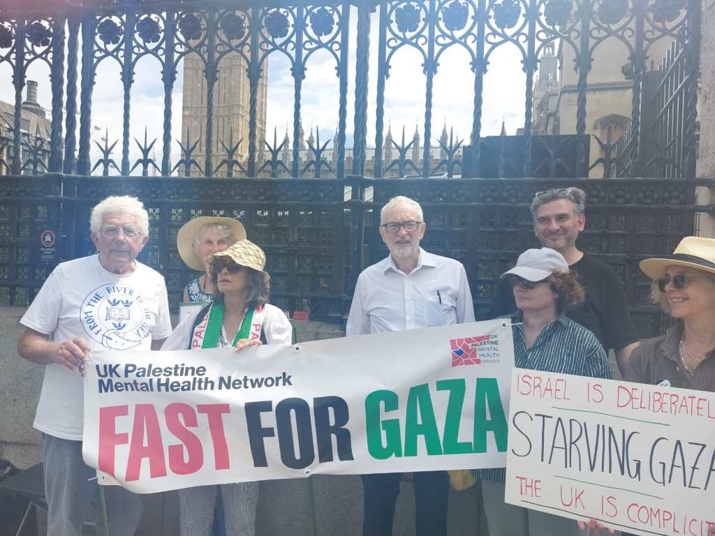 Jeremy Corbyn at FAST FOR GAZA